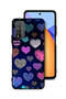 غطاء حماية لهاتف Honor 10X Lite بنقشة قلوب داجا