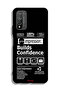 Honor 10X Lite Protective Case Cover Builds Confidence Sticker - 2