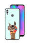 غطاء حماية لهاتف Honor 10 Lite بتصميم جمل أنيق ولطيف