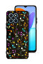 Honor X8 5G Protective Case Cover Music Fabric Pattern