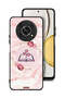 Honor X9 5G Protective Case Cover Three Hearts On Book Artwork