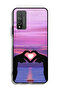 Honor 10X Lite Protective Case Cover Heart Moon - 2