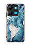 غطاء حماية لهاتف Infinix Smart 7 Map Art
