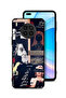 غطاء حماية لهاتف Honor 50 Lite بعبارات عربية ووجوه مقطوعة