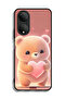 Honor X7 Protective Case Cover Cute Little Panda Holding Heart - 2