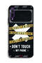 Honor 9X Pro Protective Case Cover Caution Never Touch My Phone - 2
