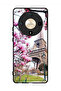 Protective Case Cover For Honor X9b Flowers & Eiffel Tower