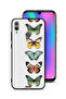 غطاء حماية لهاتف Honor 10 Lite بنقشة أربع فراشات