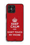 Honor X8 4G Protective Case Cover Keep Calm And Dont Touch My Phone - 2