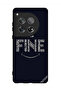 Protective Case Cover For OnePlus 12 Calligraphy I Am Fine
