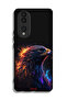 غطاء حماية لهاتف Honor 70 بتصميم فن النسر - 2