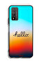 Honor 10X Lite Protective Case Cover Hello - 2