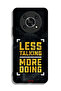 Honor X9 5G Protective Case Cover Less Talking More Doing - 2