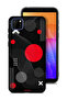 Huawei Y5p Protective Case Cover Round And Cross Shape Pattern