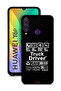 Huawei Y6p Protective Case Cover Truck Driver Sticker