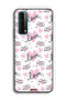 Huawei Y7a Protective Case Cover Love And Heart Art Pattern - 2