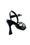 0028 Women's Stoned Goblet Heel Open Shoes - 2