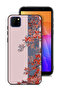 Huawei Y5p Protective Case Cover Tree Leaves And Flowers Art