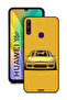 Huawei Y6p Protective Case Cover Car Art