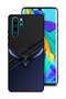 غطاء حماية لهاتف هواوي P30 Pro بتصميم نسر فني تجريدي رقمي