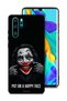 غطاء حماية لهاتف هواوي P30 Pro بتصميم وجه سعيد