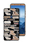 Huawei Mate 10 Pro Protective Case Cover Beautiful Quotes Stickers
