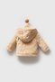 U.S. Polo Assn Baby Girl Cream Coat - 3