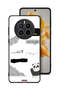 Huawei Mate 50 Protective Case Cover Panda Sticker
