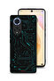 Huawei nova 9 Protective Case Cover Digital Art Circuits Minimalism Multiple Display