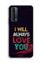 Huawei P smart (2021) Protective Case Cover I Will Always Love You - 2
