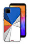 غطاء حماية لهاتف Huawei Y5p مصنوع من مادة فنية تجريدية
