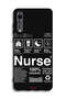 Huawei P20 Pro Protective Case Cover Nurse Sticker - 2