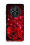 Huawei Mate 50 Protective Case Cover Heart Flowers Abstract Art - 2