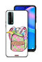 Huawei P smart (2021) Protective Case Cover Unicorn Girl Bag