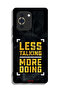 Huawei nova 10 Protective Case Cover Less Talking More Doing - 2