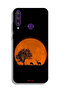 Huawei Y6p Protective Case Cover Evening Moon Art - 2