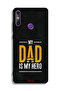 Huawei Enjoy 20e Protective Case Cover My Dad Is My Hero - 2