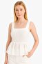 Women's Crinkle Strap Blouse - 3