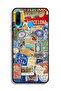 Huawei nova 4e Protective Case Cover Stickers Of Different Cities - 2
