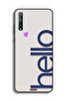 Huawei Y8p Protective Case Cover Hello - 2