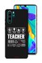 غطاء حماية لهاتف هواوي P30 Pro ملصق المعلم
