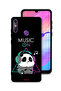 Huawei Enjoy 20e Protective Case Cover Music On Panda