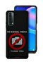 Huawei Y7a Protective Case Cover No Social Media Thank You