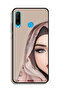 غطاء حماية لهاتف هواوي نوفا 4e بتصميم فتاة نصف وجه - 2