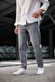 Men's Boyfriend Gray 100% Cotton Relaxed Fit Jeans - 7
