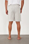 Men's Linen Shorts Elastic Waist Baggy Relaxed Fit - 5