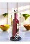 500 ml Handmade Woman Portrait Glass Oil Pot |   Sauce Bowl, Sauce Bowl, Kitchen & Tableware Accessory, Green - 2
