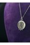 Cutlery Plate Model Stylish Minimal Design Waiter Waiter Profession Style Steel Necklace - 2