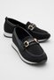 Women's Buckle Casual Shoes Black