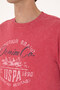 Men's Comfort Fit Cherry Crew Neck T-Shirt 50300239-Vr223 - 7